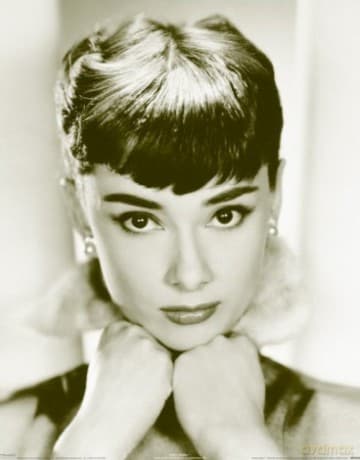 Audrey Hepburn (Sepia)