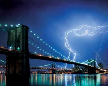 Most Brooklyński (Lightning)