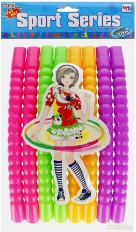 Hula hop składane 8 elementów