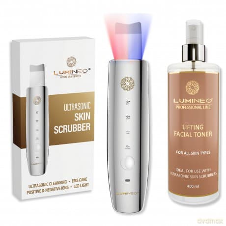 Peeling kawitacyjny Led + tonik lifting LUMINEO