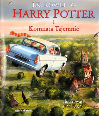 Harry Potter i komnata tajemnic - ilustrowana - Joanne K. Rowling