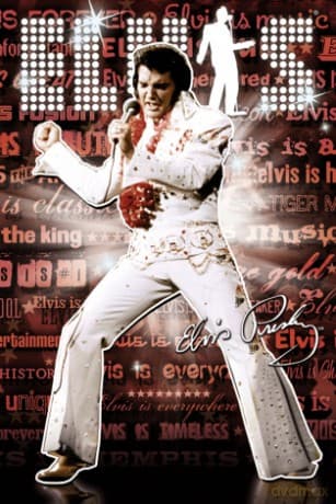 Elvis Presley (red)