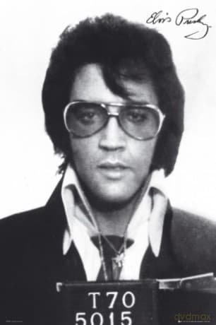 Elvis Vintage Mugshot