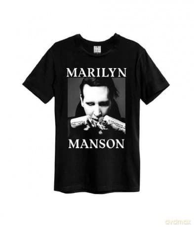 Marilyn Manson: Marilyn Manson Fists Amplified Vintage Black Medium T Shirt