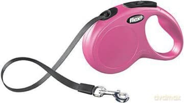 Flexi - New Classic M 5M Tape Pink Max 25Kg