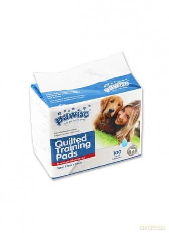 Pawise - Pee Pads 100ST 33x45cm