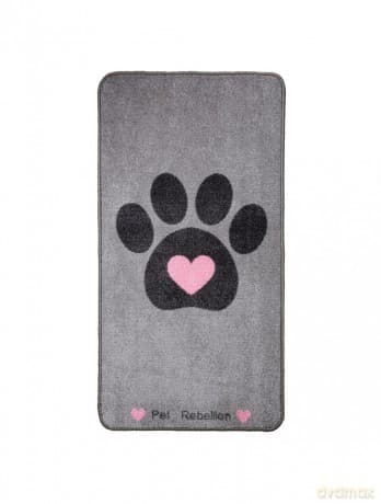 Pet Rebellion - Barrier Rug - Paw Heart - 57x110cm