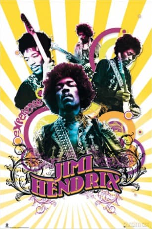 Jimi Hendrix (collage)