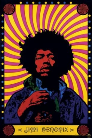 Jimi Hendrix (Psychadelic)