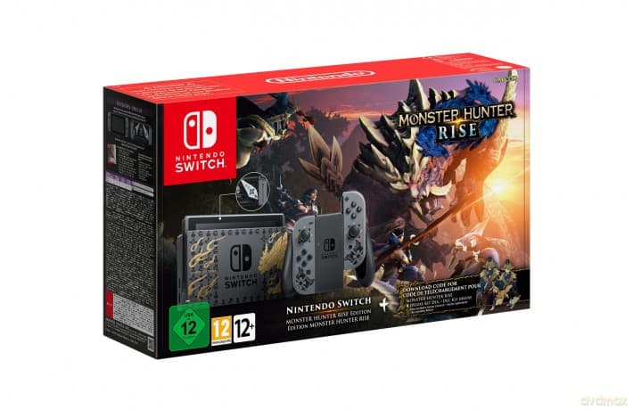 Nintendo Switch Console (Monster Hunter Rise Bundle)
