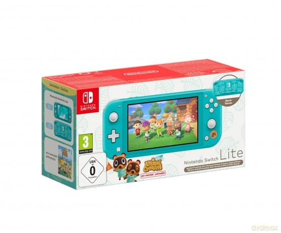Nintendo Switch Lite Animal Crossing: New Horizons Tommy Aloha Edition
