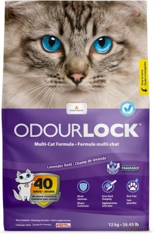 Intersand Catlitter Odour Lock Lavender 12kg