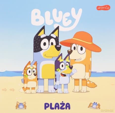 Bluey. Plaża. Moja czytanka