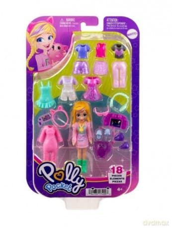 Polly Pocket Zestaw Modowy przebieranki HRD60