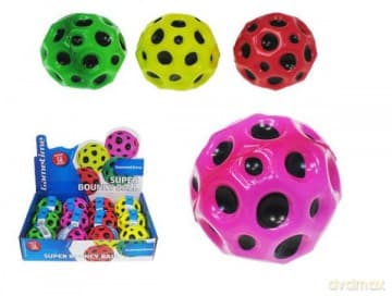 Piłeczka gumowa superodbijająca się 7cm 4 kolory, mix