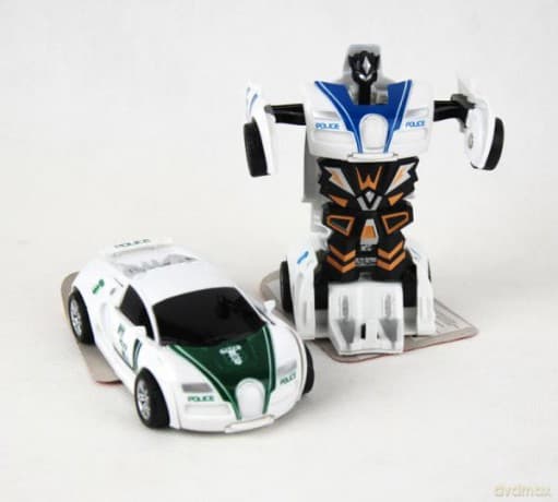 Samochód Transformer Policja 1295925 mix