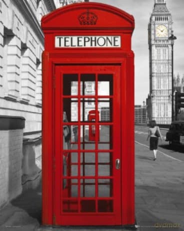 Londyn Budka Telefoniczna