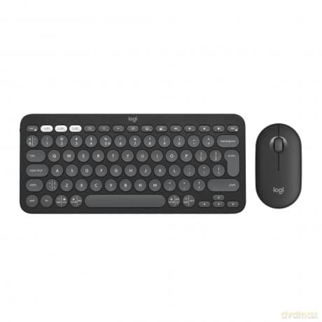 Logitech - Pebble 2 COMBO - Tonal Graphite