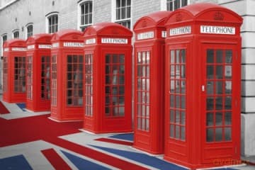 Londyn, Czerwone Budki Telefoniczne