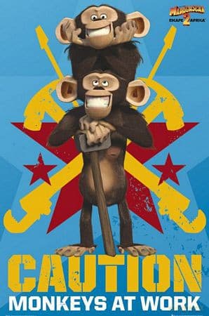 Madagaskar 2 (Małpy)