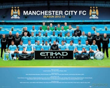 Manchester City Drużyna 12/13