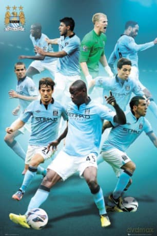 Manchester City Players 12/13