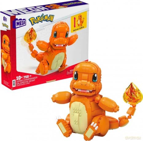 Mega Pokemon Duży Charmander HHL13