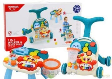 Pchacz interaktywny niebieski 2w1