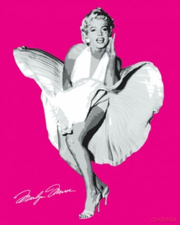Marilyn Monroe (Seven Year Itch Pink)