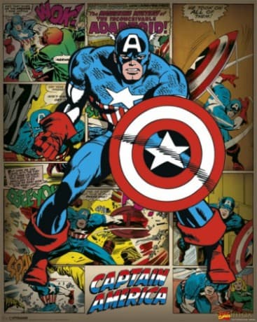 Marvel Comics - Captain America Retro