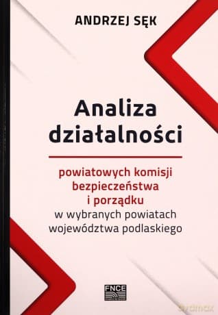 Analiza działalności powiatowych komisji bezpieczeństwa i porządku w wybranych powiatach województwa podlaskiego - Andrzej Sęk