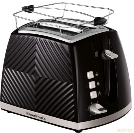Russel Hobbs - Groove 2S Toaster Black