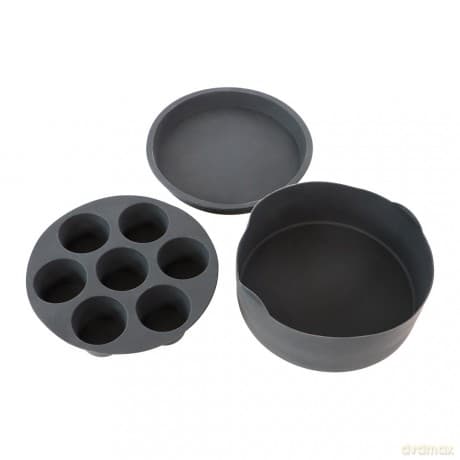 Scandinavian Collection - Airfryer silicone accessory set with 3 parts - 21cm