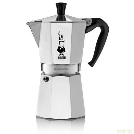 Bialetti - Moka Express - 12 Cups - Silver (1166)
