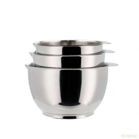Rosti - Margrethe bowl - Set of 3 - Steel (23921)