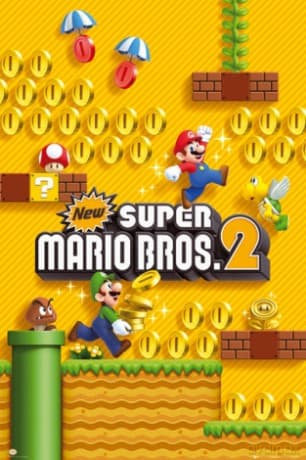Nintendo Super Mario Brothers 2