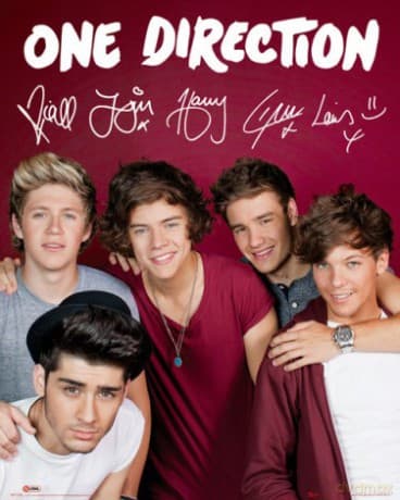 One Direction Maroon