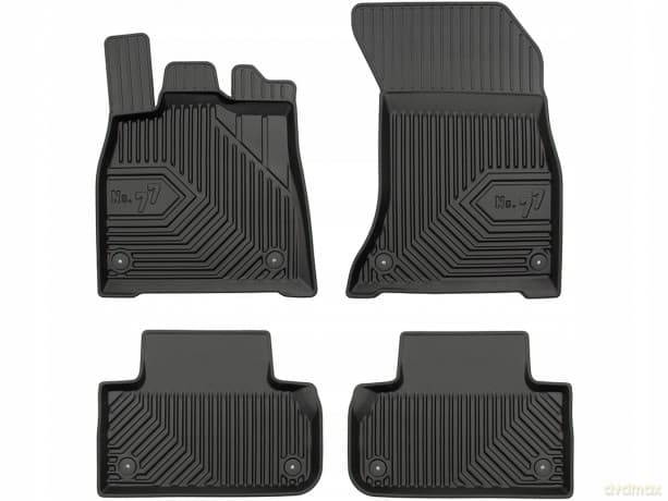 DYWANIKI GUMOWE CZARNE NO.77 do AUDI Q5 II