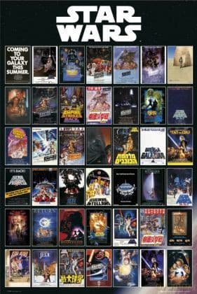 Star Wars (movie Posters)