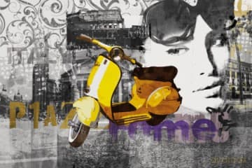 Włochy, Rzym (skuter)