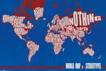 World Map Of Stereotypes