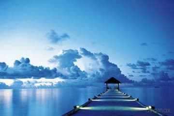 Zmierzch (wyspa Białych Piasków)