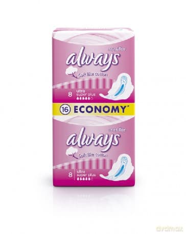 Always Ultra Super Plus Sensitive Duopack (16)
