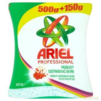 Ariel Professional Proszek Do Prania Wybielający 650g