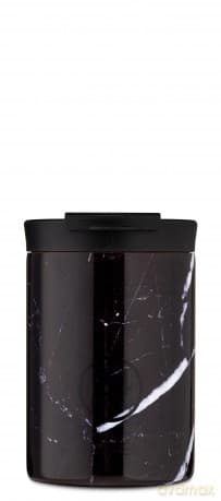 24 Bottles - Travel Tumbler 0,35 L - Black Marble (24B610)