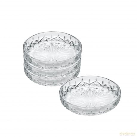Aida - Set of 4 - Harvey ice-cream plate - 16 cm (80334)