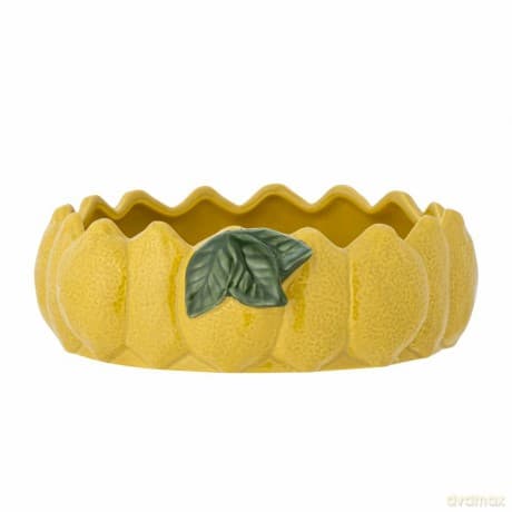 Creative Collection - Limone Serving Bowl, Yellow, Stoneware (82060168)