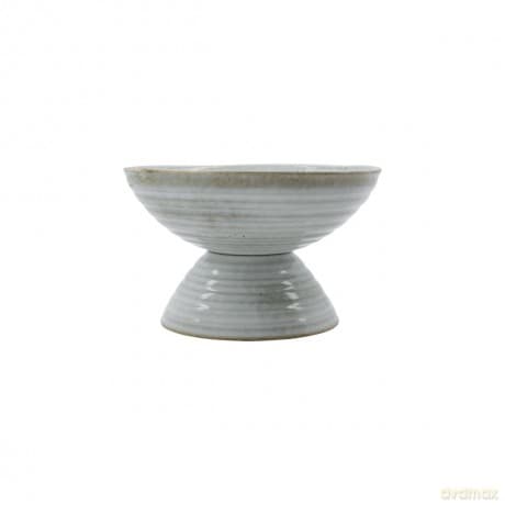 House Doctor - Rustic Stand Bowl - Grey/Blue (206261022)