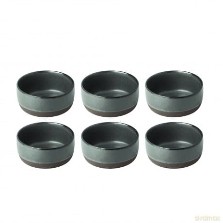 RAW - 6 pcs - Northern green - bowls (15779)