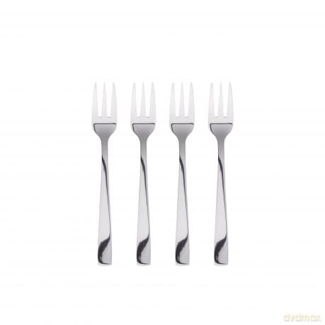 RAW - Cakeforks - Silver - 4 pcs (15837)